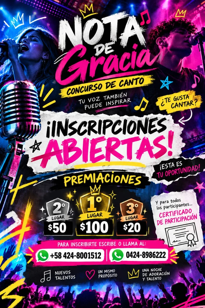 Premiaciones anunciadas de Nota de Gracia